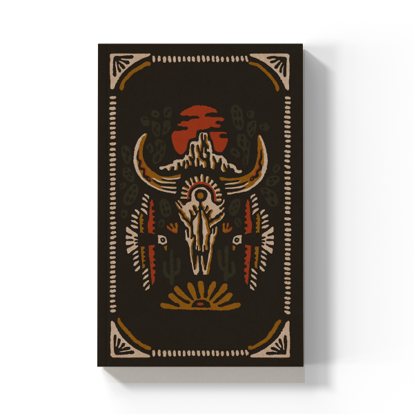 RaycoDesign — Desert Skull Kraft Layflat Notebook KLC2312KL