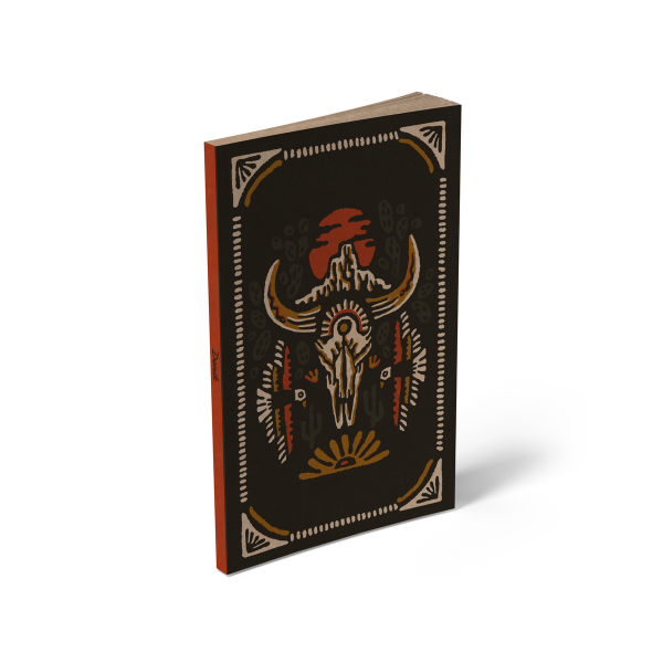 RaycoDesign — Desert Skull Kraft Layflat Notebook KLC2312KL