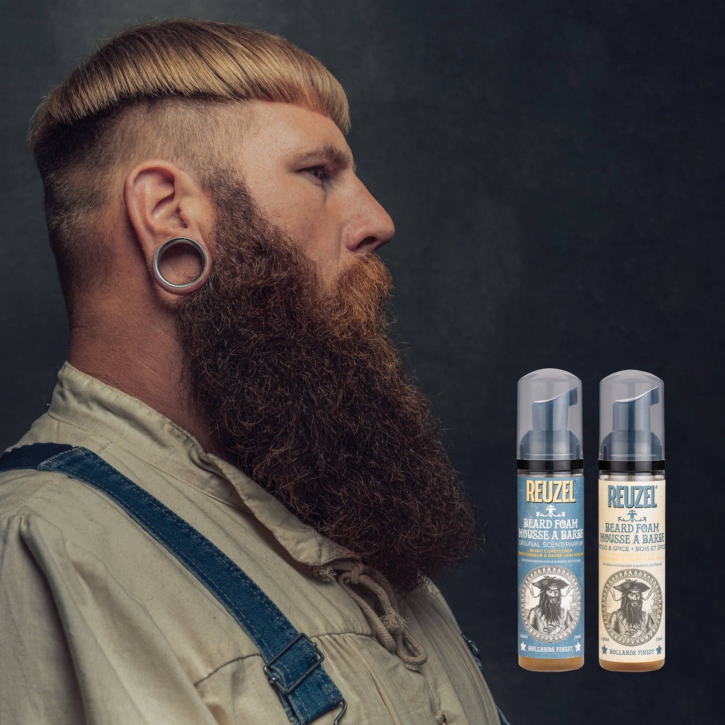 Clean & Fresh Beard Foam: REU111
