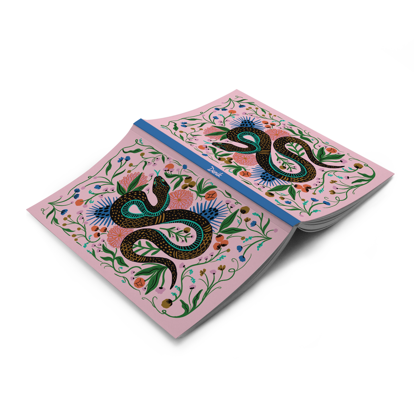 Charmed Snake Classic Layflat Notebook