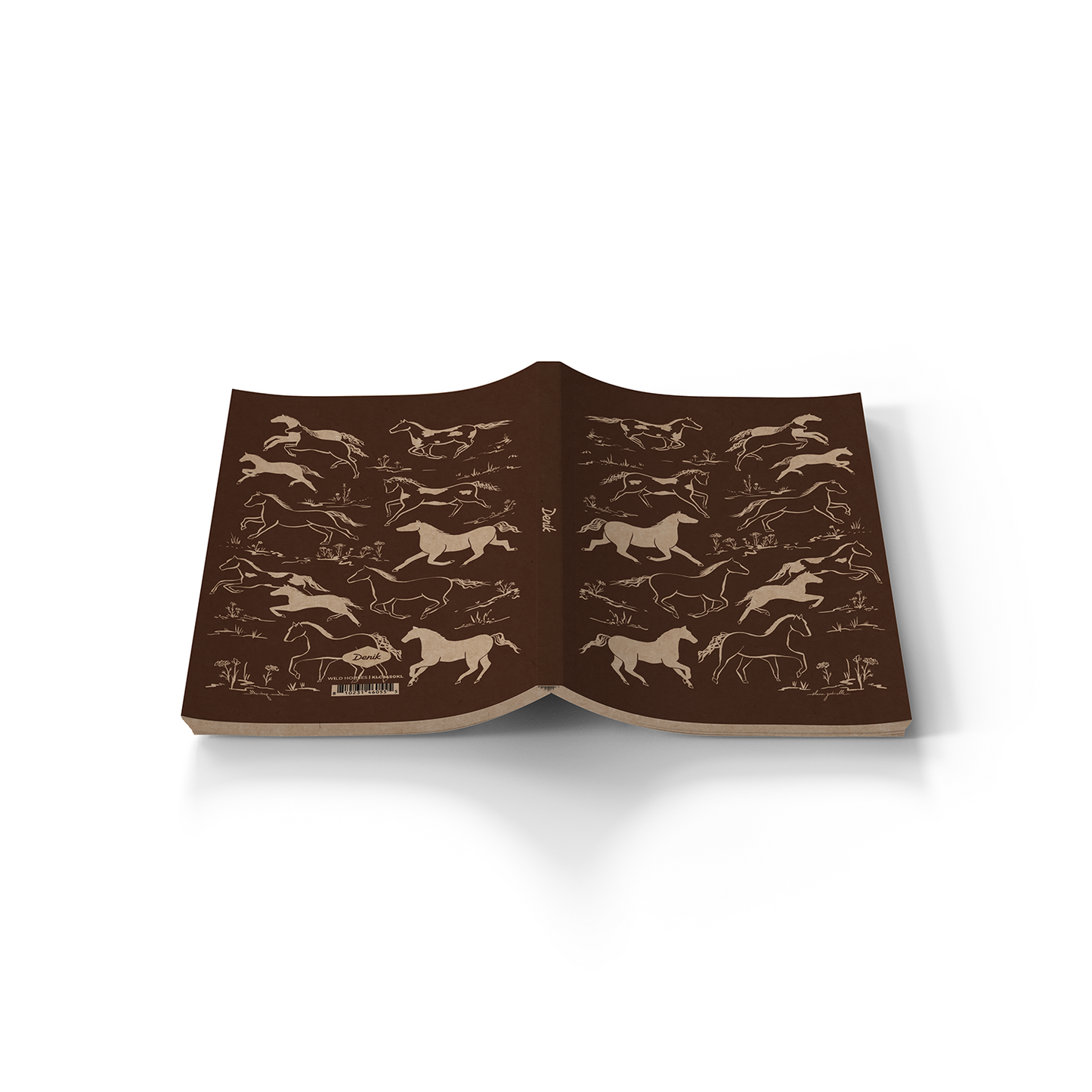 WildHorses Kraft Layflat Notebook KLC2650KL