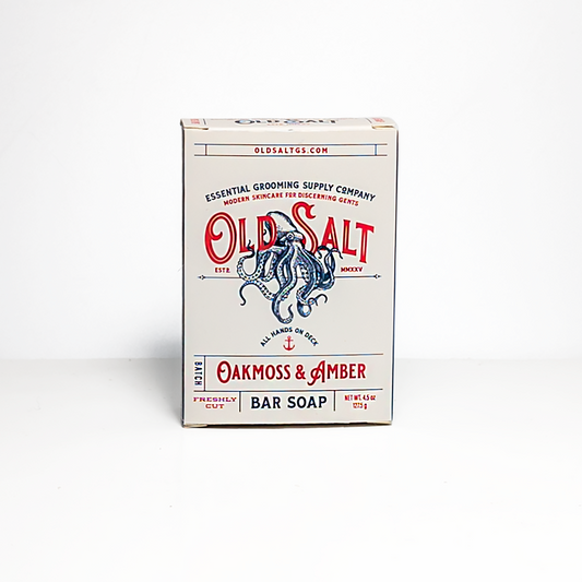 Oakmoss + Amber Bar Soap: Boxed 4.5 oz