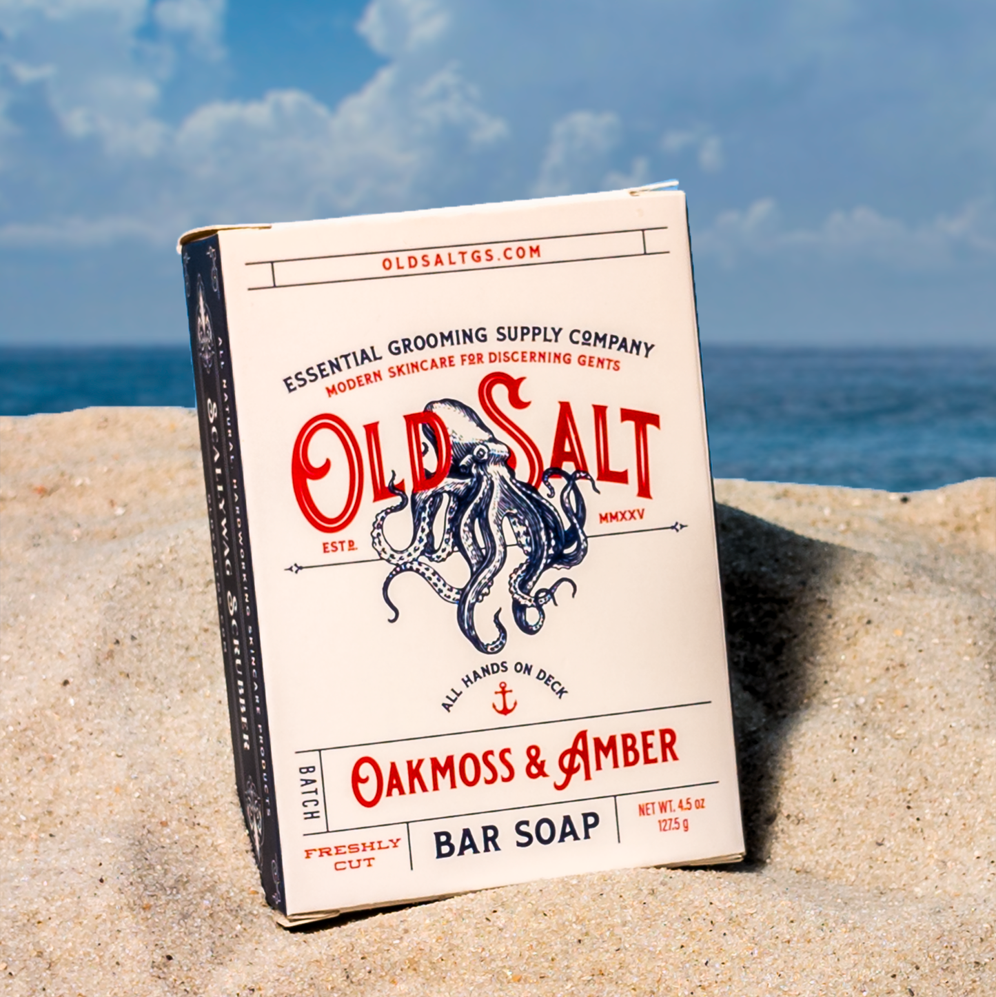 Oakmoss + Amber Bar Soap: Boxed 4.5 oz