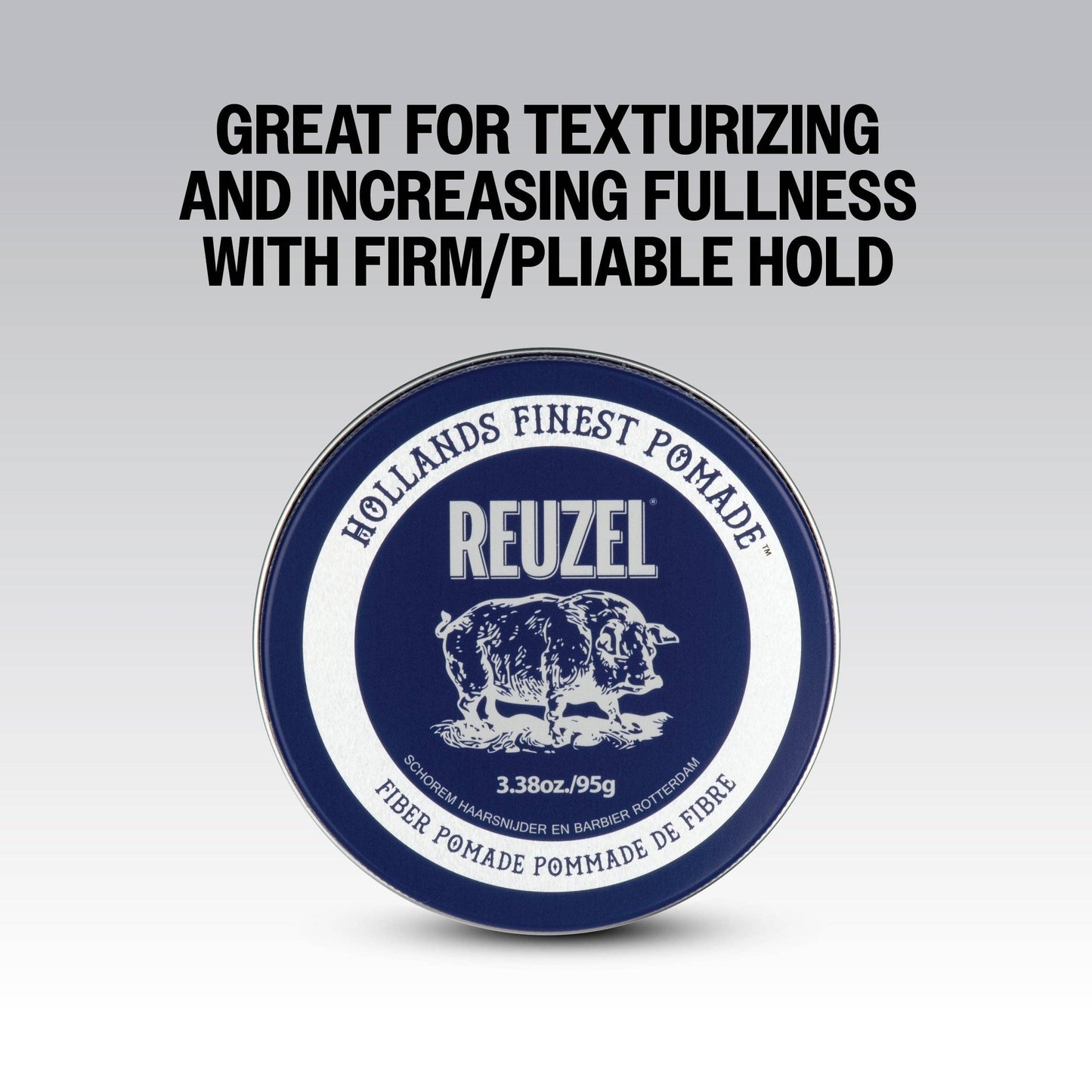 Fiber Pomade: 3.38 oz / 95 g