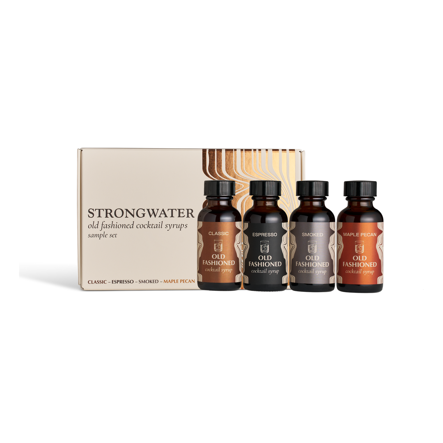 Old Fashioned Cocktail Syrup Sample Set