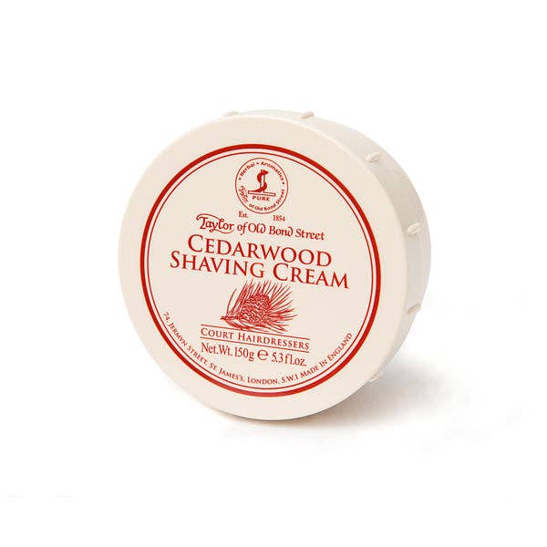 Taylor of Old Bond Street Shaving Cream: Bowl / Almond / 150 g