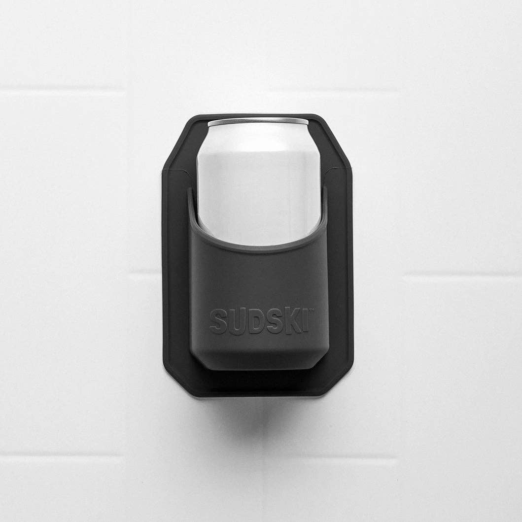 Shower Drink Holder | Bathroom Beverage Holder: Charcoal