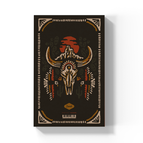 RaycoDesign — Desert Skull Kraft Layflat Notebook KLC2312KL