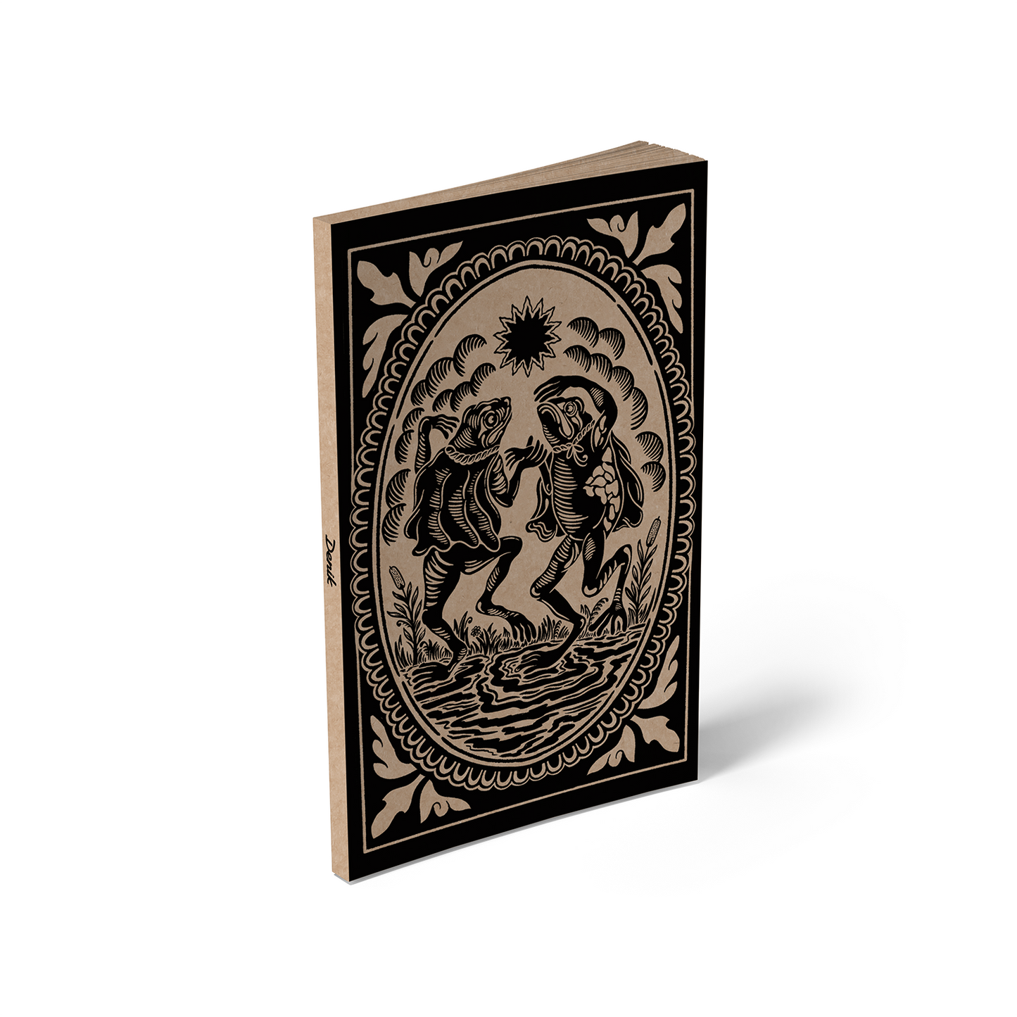Dancing Frogs Kraft Classic Layflat Notebook KLC2681KL