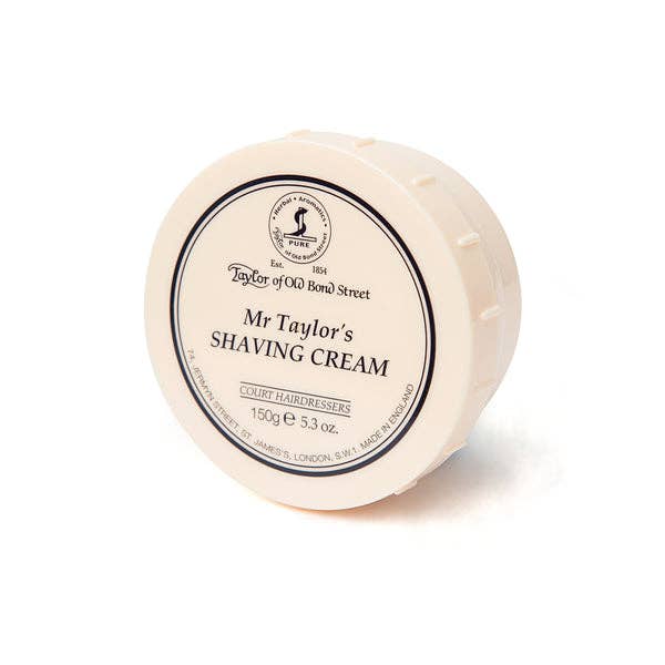 Taylor of Old Bond Street Shaving Cream: Bowl / Almond / 150 g