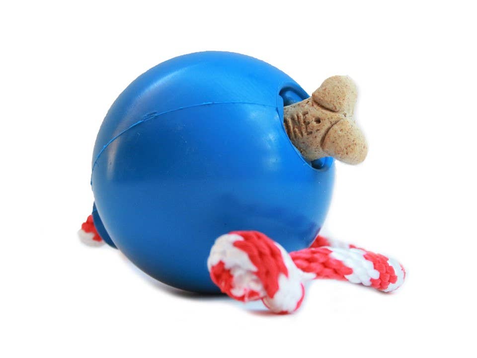 USA-K9 Cherry Bomb - Chew Toy - Reward Toy: Blue / Medium