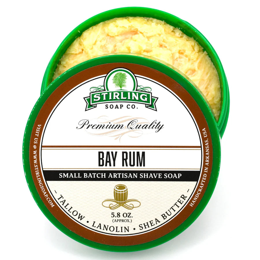 Stirling Soap Co. - Bay Rum - Shaving Soap