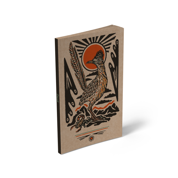 Roadrunner Out West Kraft Layflat Notebook KLC2314KL