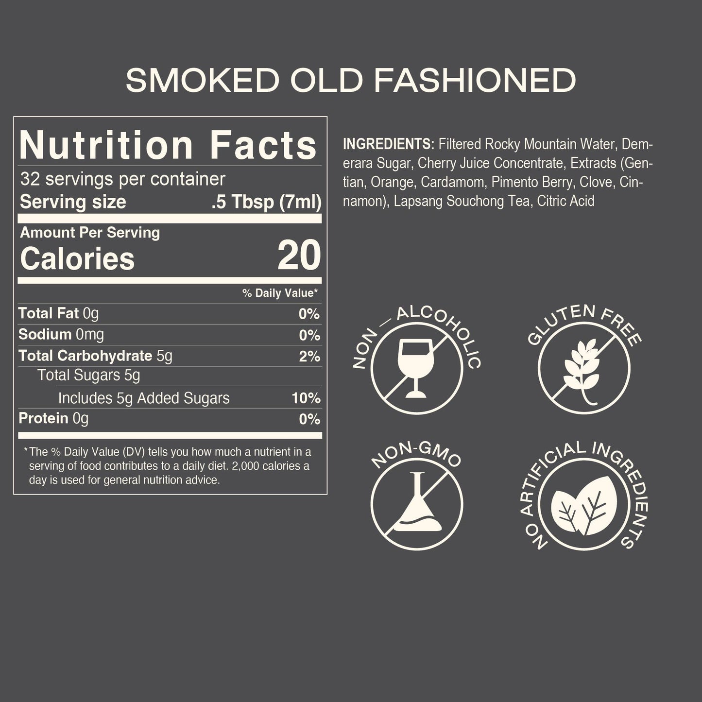 Old Fashioned Cocktail Syrup Sample Set