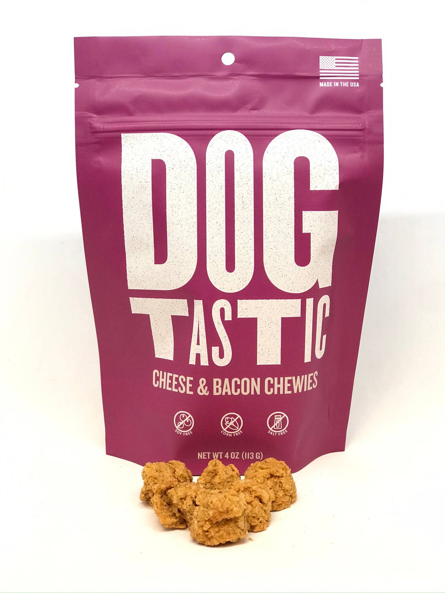 DT Dogtastic Cheese & Bacon Chewies Dog Treats