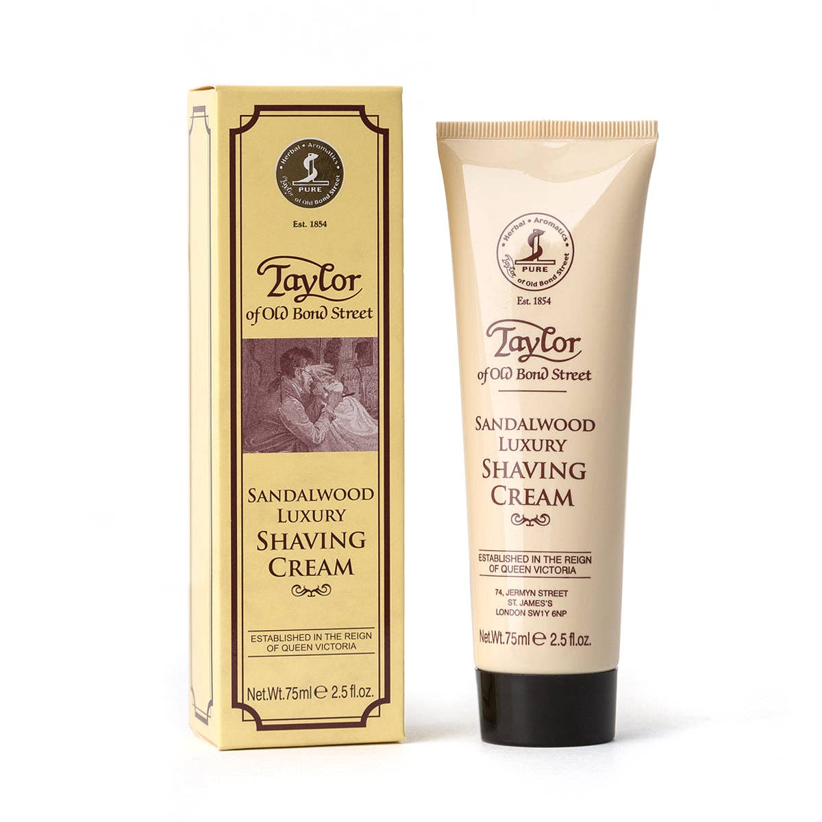 Taylor of Old Bond Street Shaving Cream: Bowl / Sandalwood / 150 g
