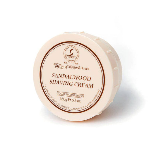 Taylor of Old Bond Street Shaving Cream: Bowl / Sandalwood / 150 g