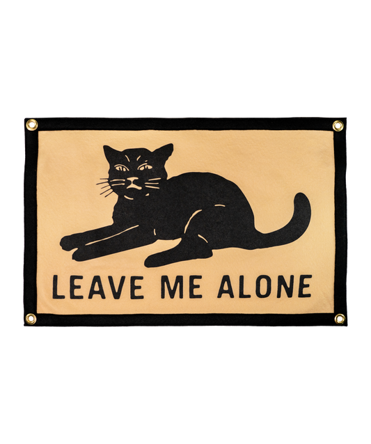 Leave Me Alone Camp Flag