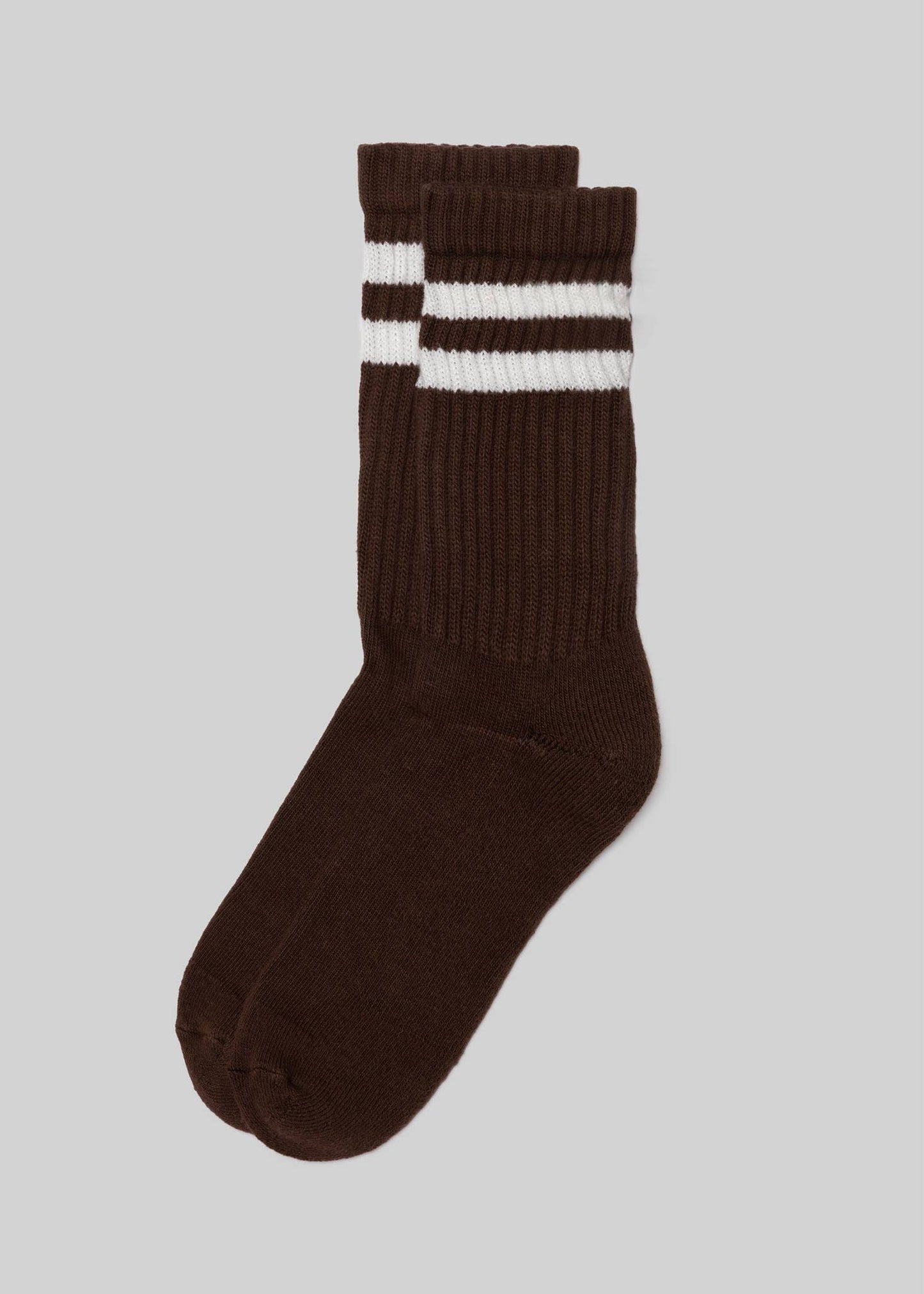 The Retro Double Stripe: Dark grey / One Size