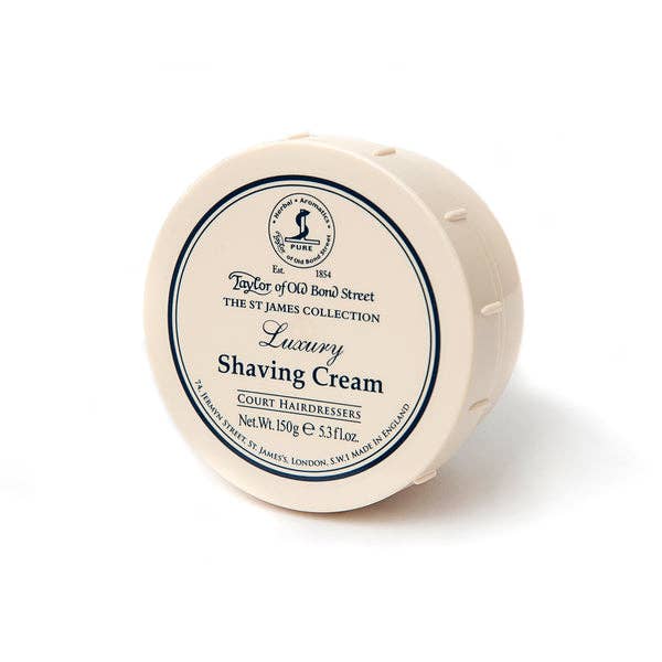 Taylor of Old Bond Street Shaving Cream: Bowl / Almond / 150 g