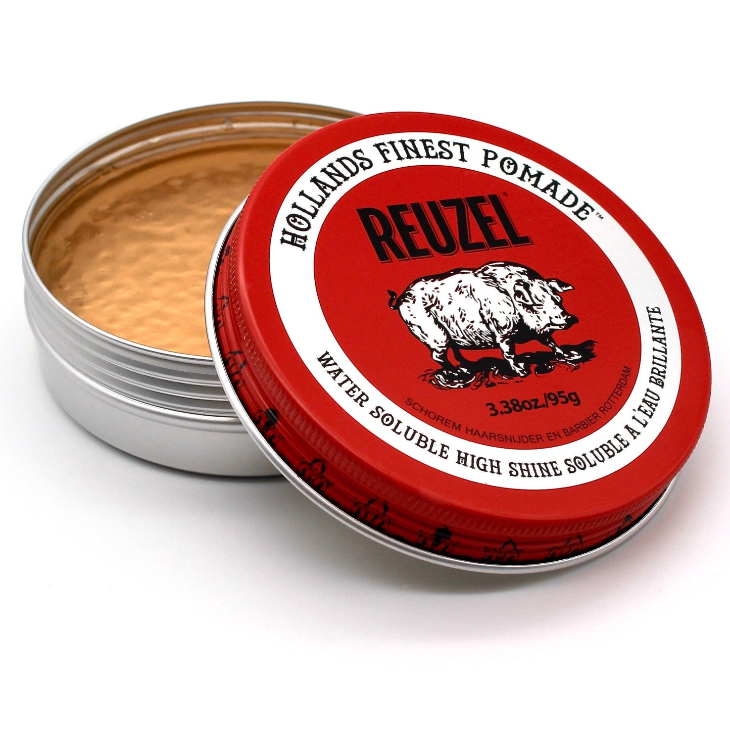 Red Pomade: 3.38 oz / 95 g