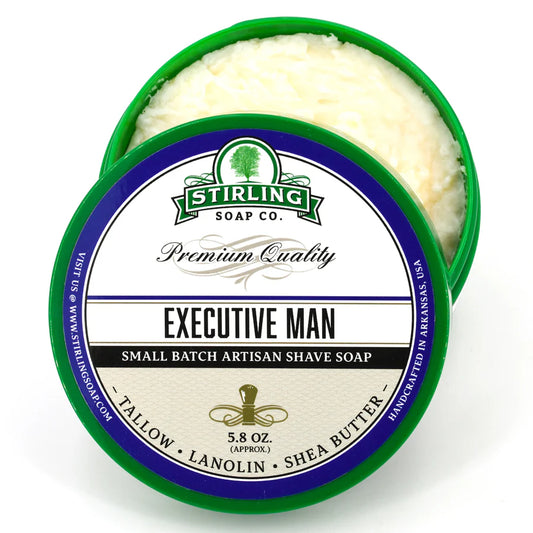 Stirling Soap Co. - Executive Man - Shaving Soap