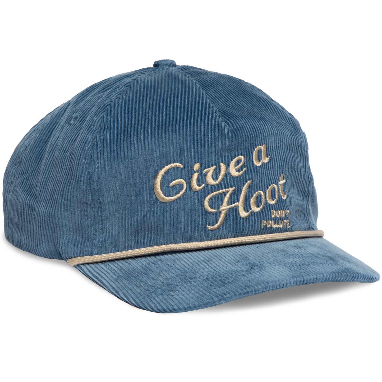 Give A Hoot 5-Panel Hat: Frost