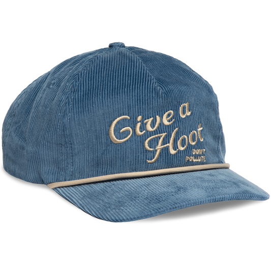 Give A Hoot 5-Panel Hat: Frost