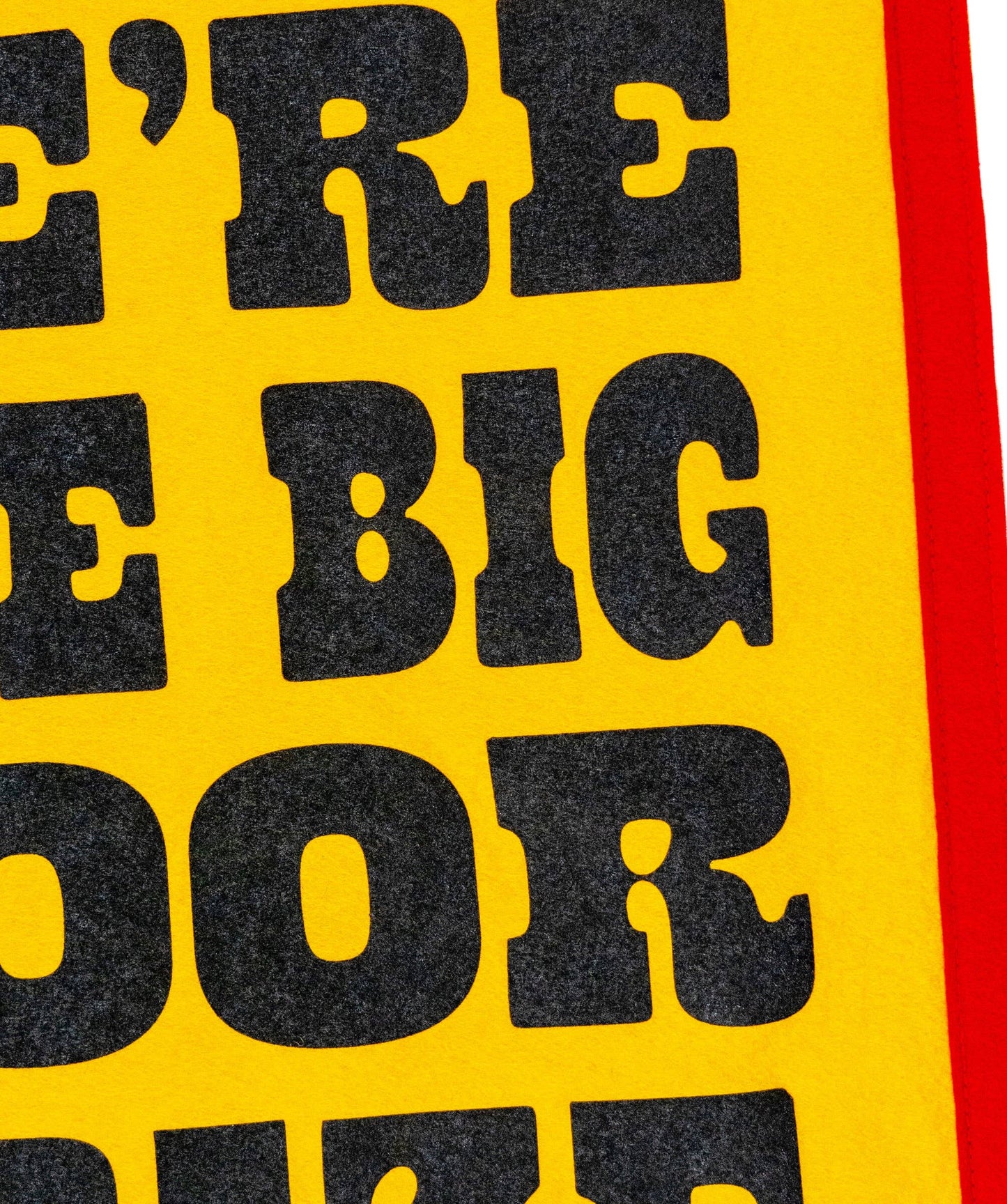 We're The Big Door Prize Camp Flag • John Prine x Oxford Pennant