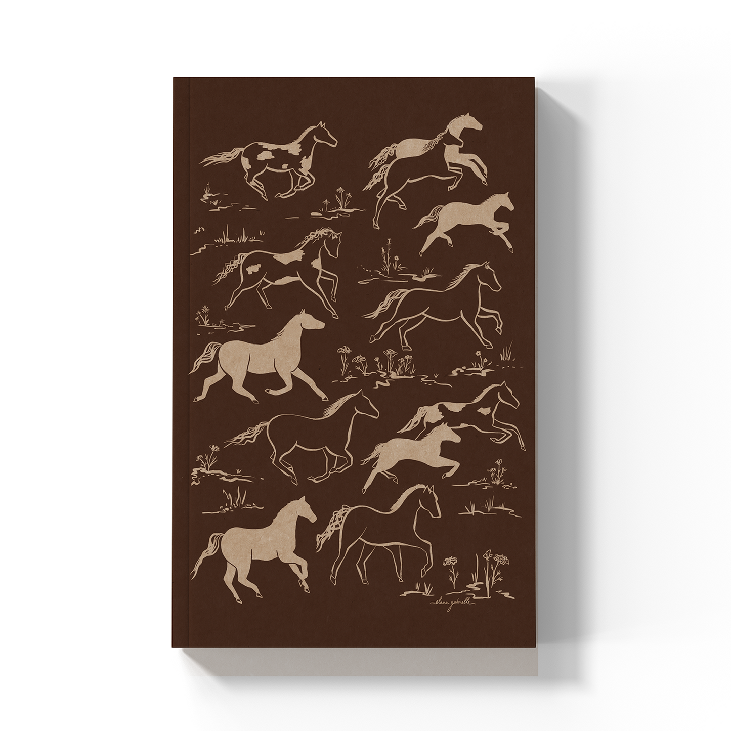 WildHorses Kraft Layflat Notebook KLC2650KL