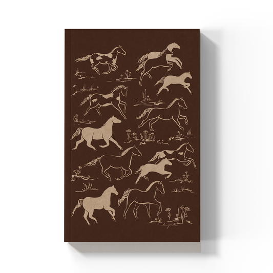 WildHorses Kraft Layflat Notebook KLC2650KL