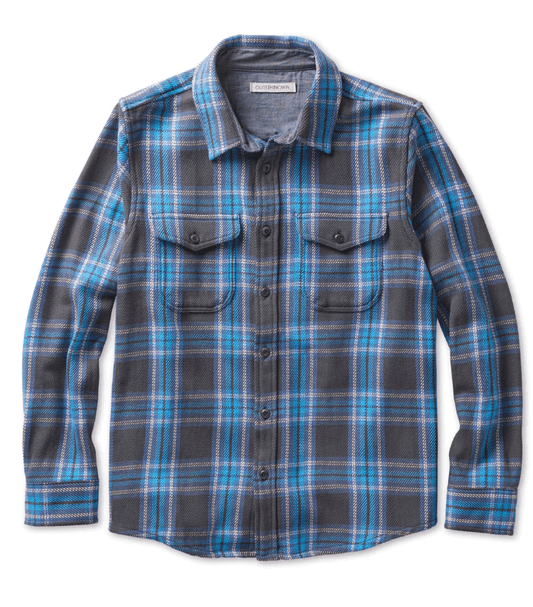Outerknown - Blanket Shirt - Shadow High Valley Creek Plaid