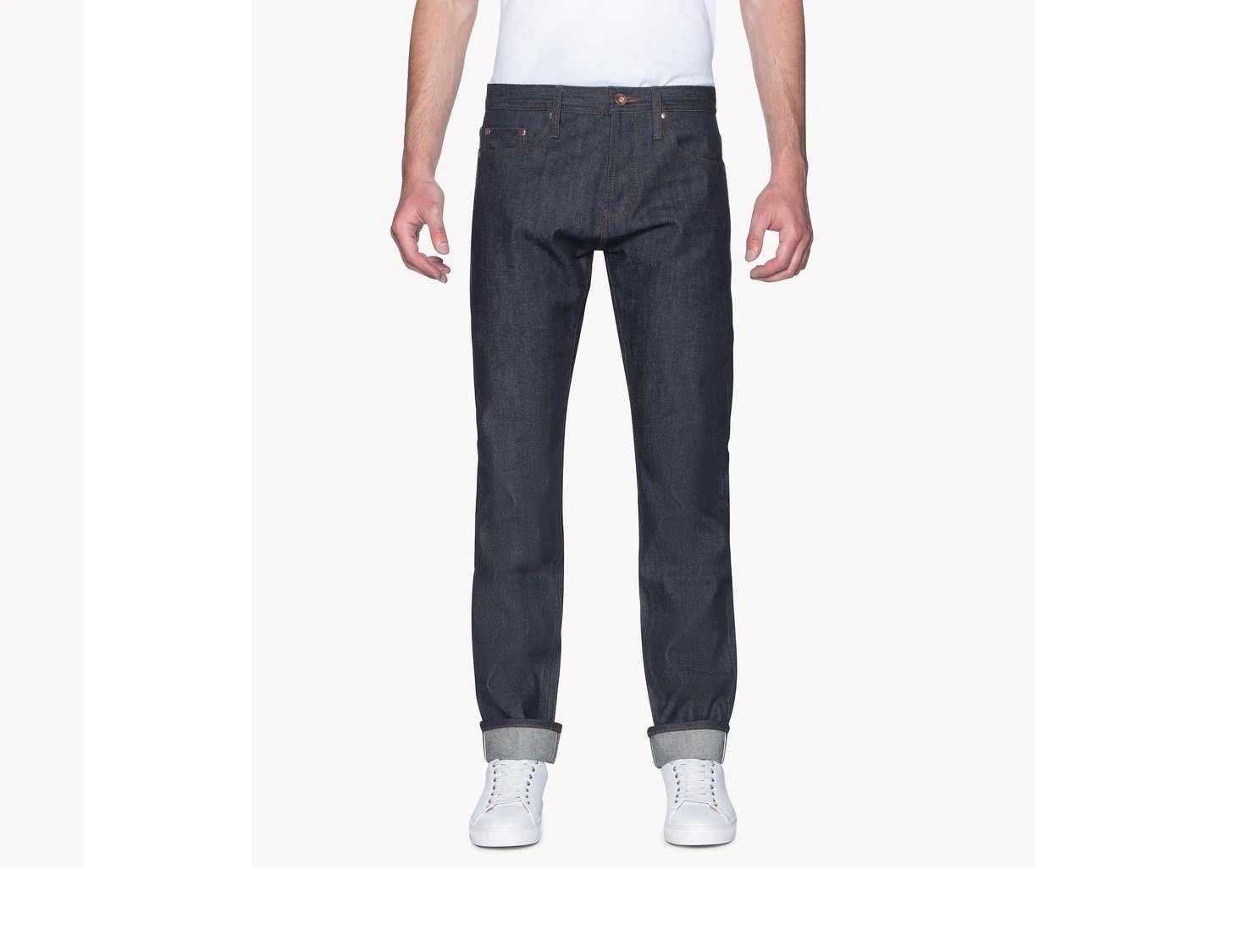 Ub201 Unbranded Brand - UB201 Tapered Fit 14.5 oz Selvedge Jeans – Allied Barber