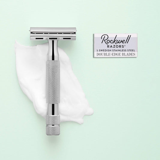 Rockwell 2C Razor: White Chrome